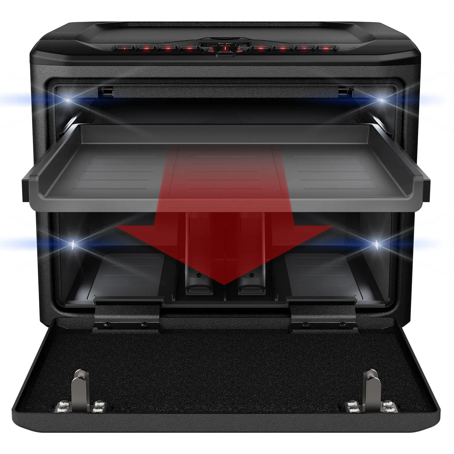 Vaultek ViSN NMX2i-BK MX Biometric Safe