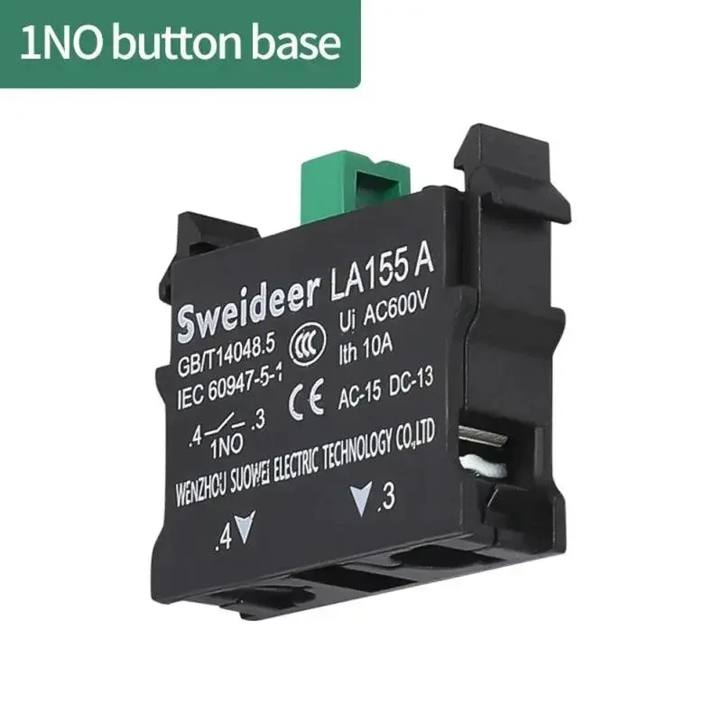 Waterproof Button Switch with LED 22mm Momentary Reset Self Locking Power Push Button Switch with Light 12V 24V 220V 10A 1NO