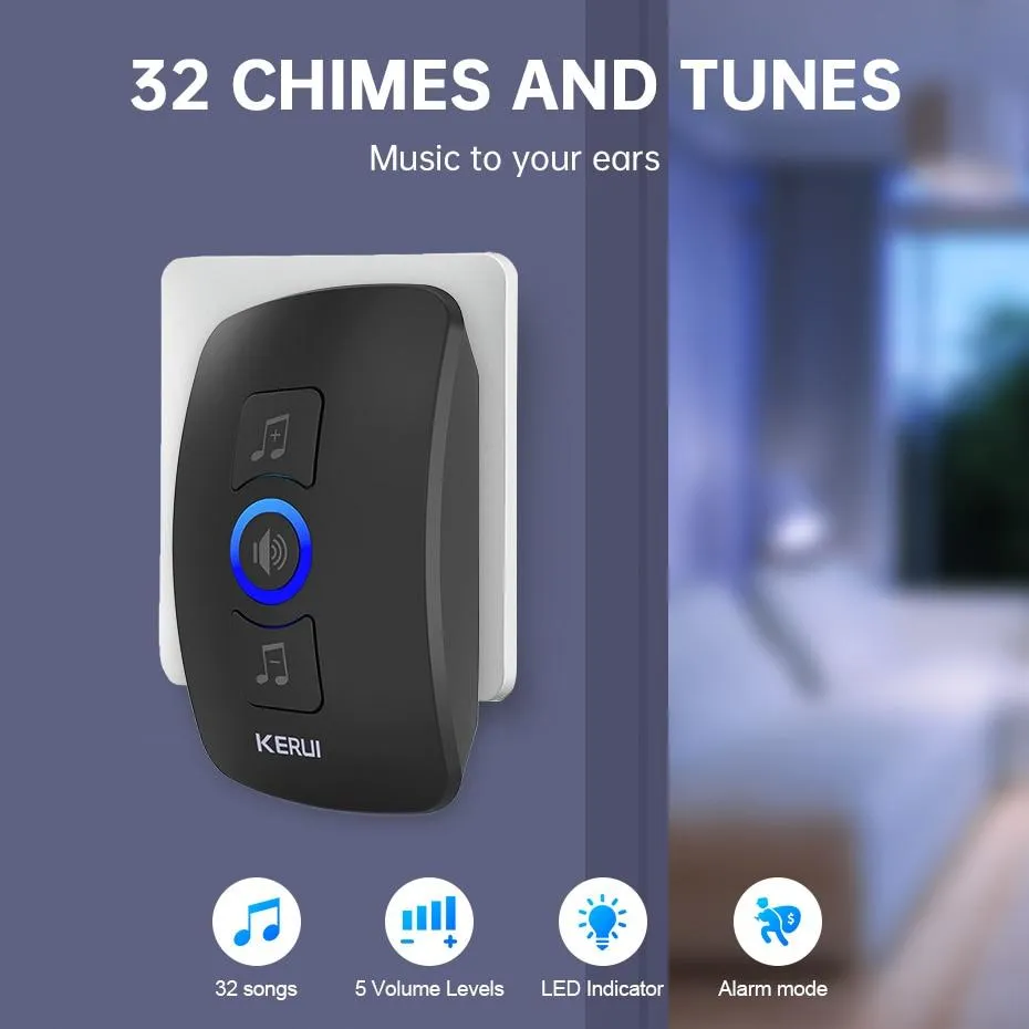 Wireless Waterproof Secutrity Doorbell