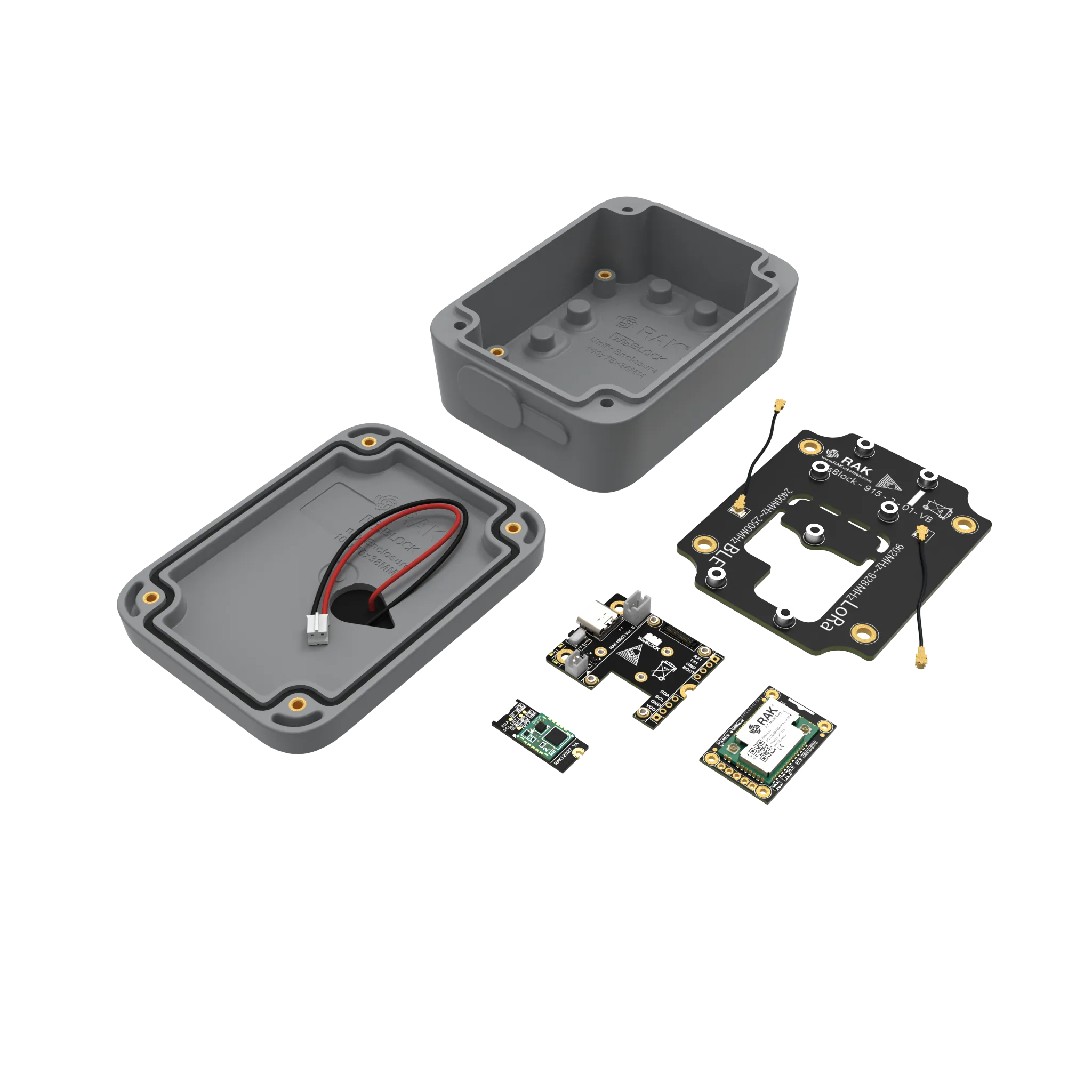 WisBlock Earthquake Sensor Solution Kit | WisBlock RAK10703-K, WisBlock RAK10703