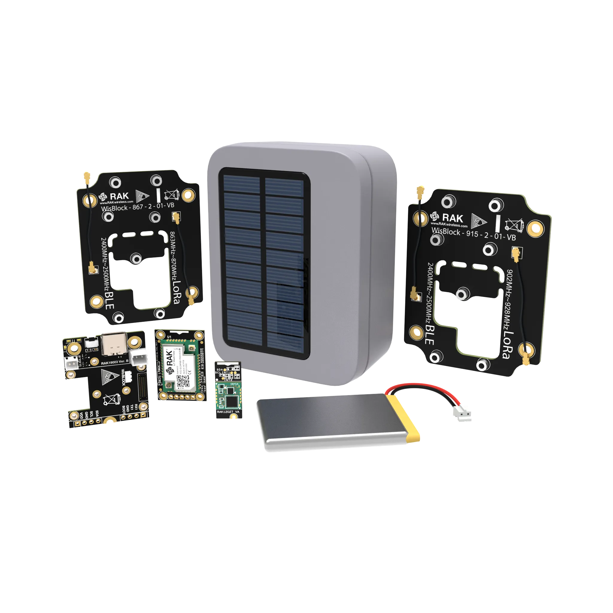WisBlock Earthquake Sensor Solution Kit | WisBlock RAK10703-K, WisBlock RAK10703