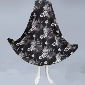 Women's Flowy Lightweight Long Floral Skirt (50% OFF)