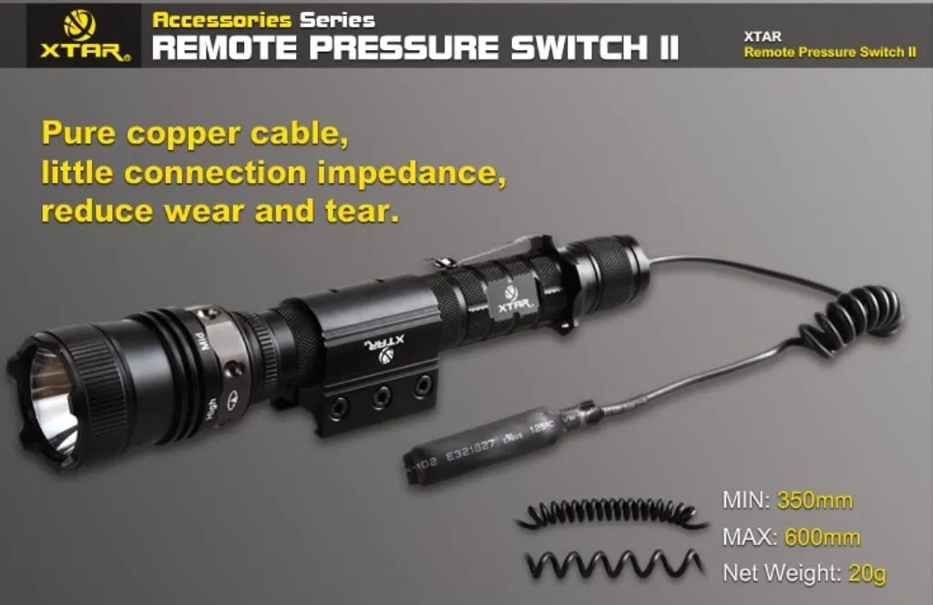 XTAR Tactical Remote Pressure Switch II for XTAR TZ20