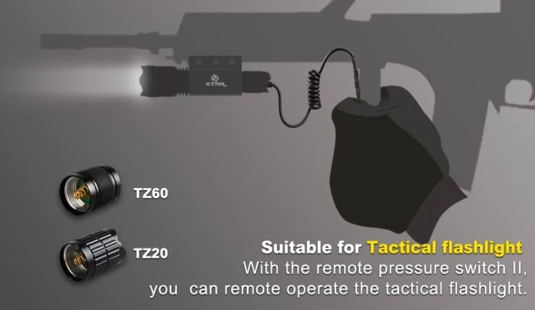 XTAR Tactical Remote Pressure Switch II for XTAR TZ20